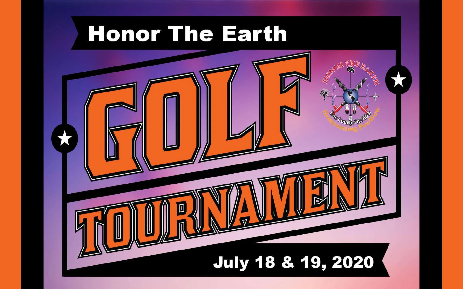 Sign up for the Honor the Earth Golf Tournament!