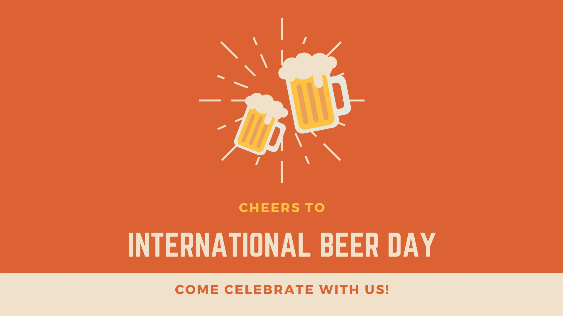Cheers to International Beer Day! 🍻