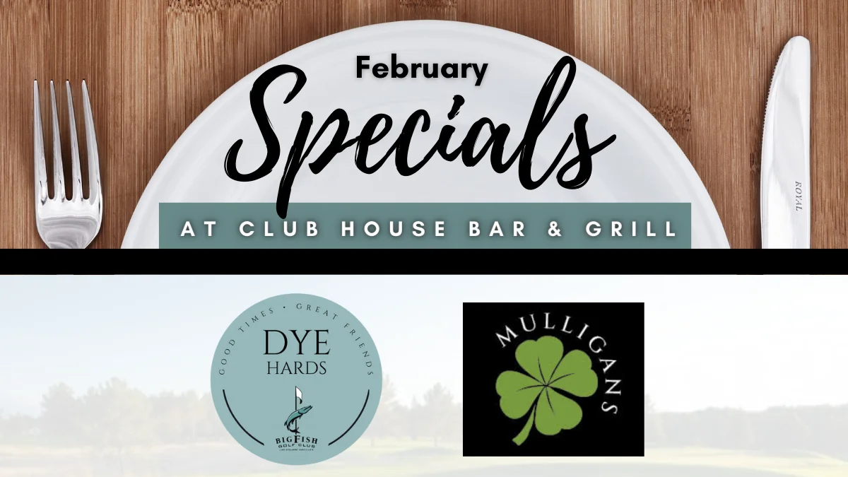 February Dining Specials
