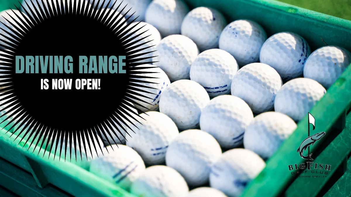 Driving Range is now OPEN!