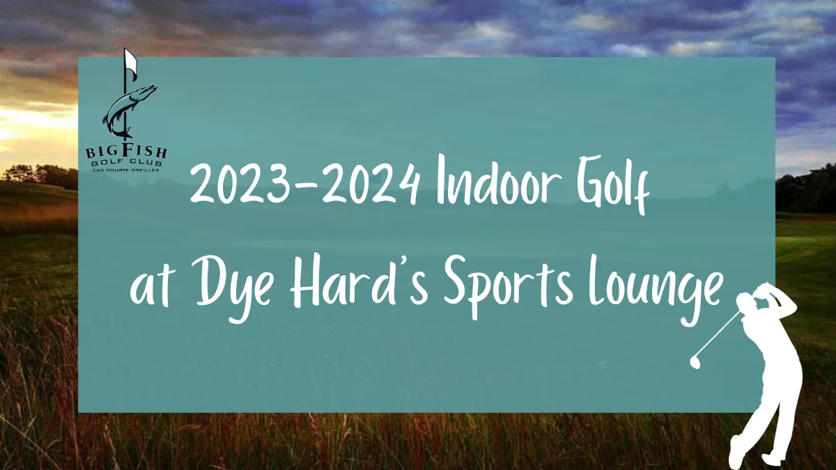 Indoor Golf Update – 11/2