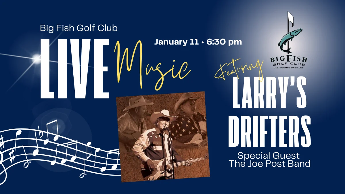 Larry’s Drifters • Live Music – 1/11