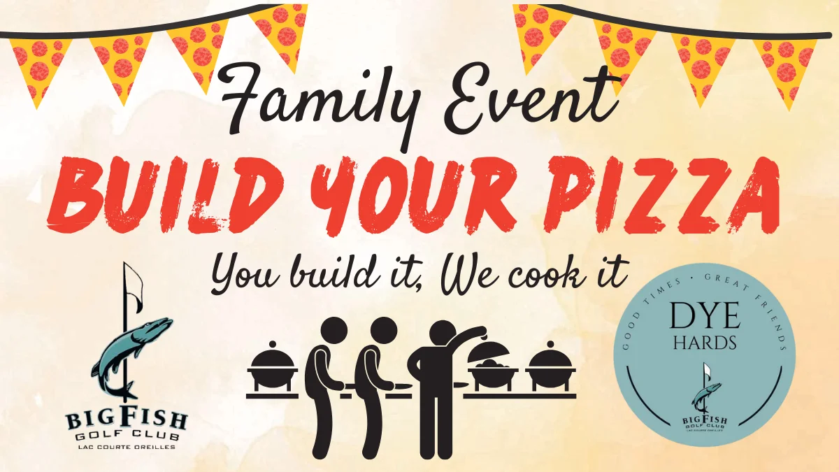 Build Your Own Pizza Night – 3/1